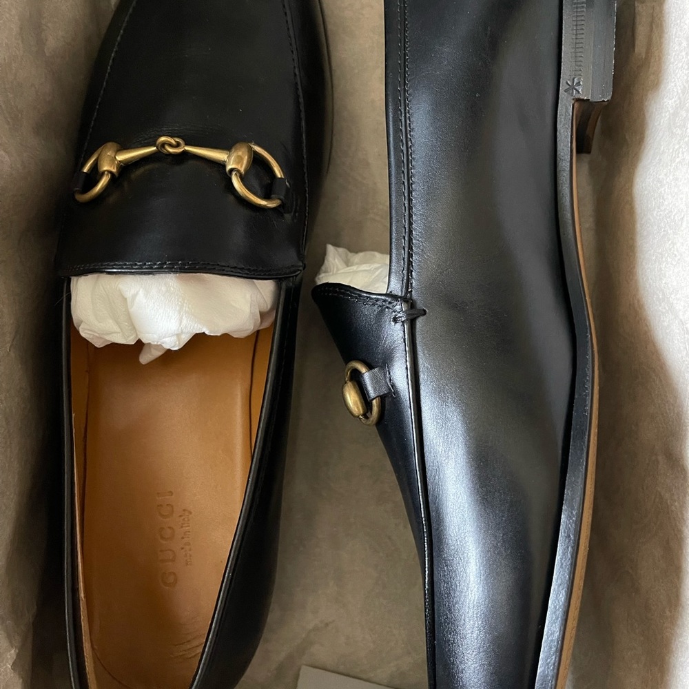 Gucci Jordaan Loafers Womens 9.5 (39.5 euro) - Picture 9 of 11